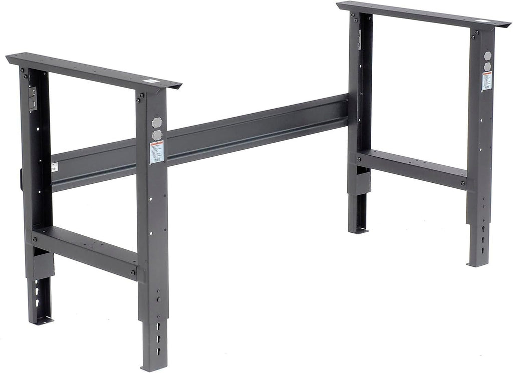 60×30 Inch C-Channel Adjustable Height Industrial Workbench