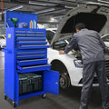 Blue 2-in-1 Rolling 13 Drawer Tool Chest