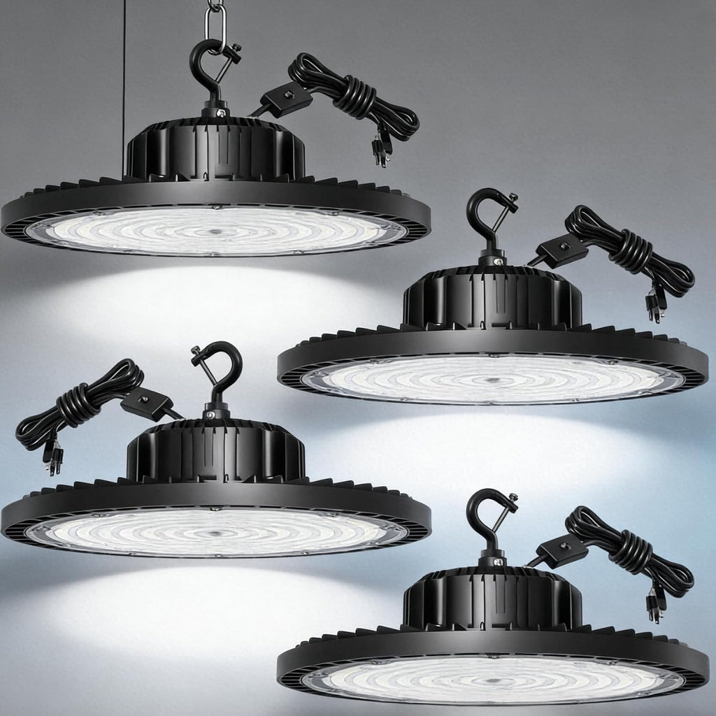4-Pack Switch UFO LED High Bay Lights