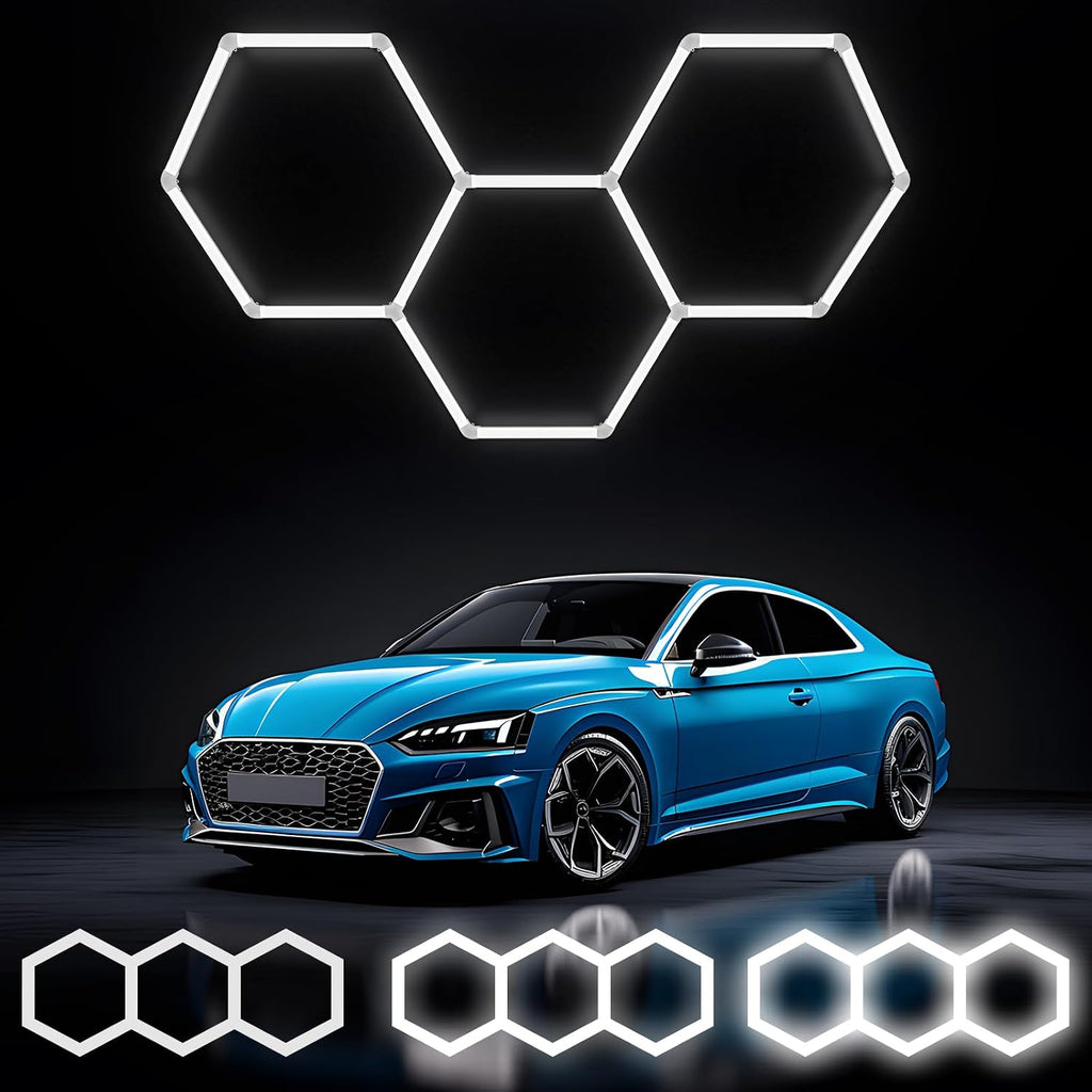 Dimmable Hexagon LED Garage Light