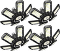 4-Pack Deformable LED Garage Lights